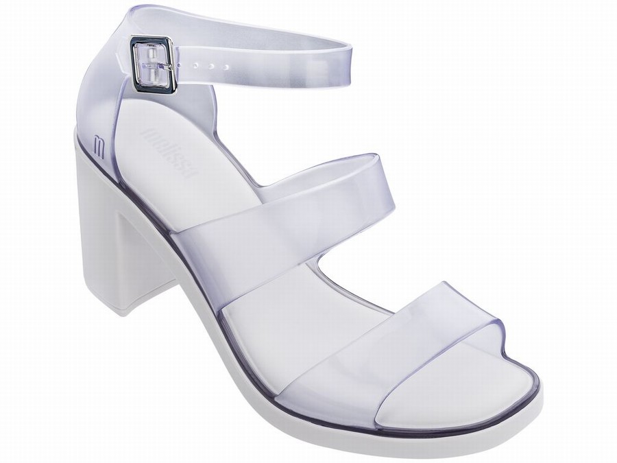 Zapatos Altos Melissa Model Contrast Mujer - Transparente - Argentina NSC-107325